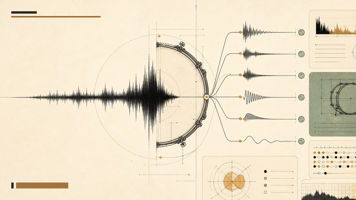 Abstract Kickopedia waveform artwork for the Your Love house kick dossier